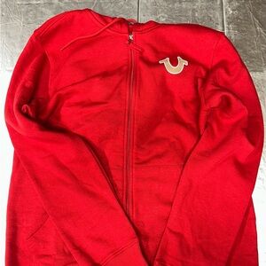 Vibrant Red Kids Jacket with Iconic Logo